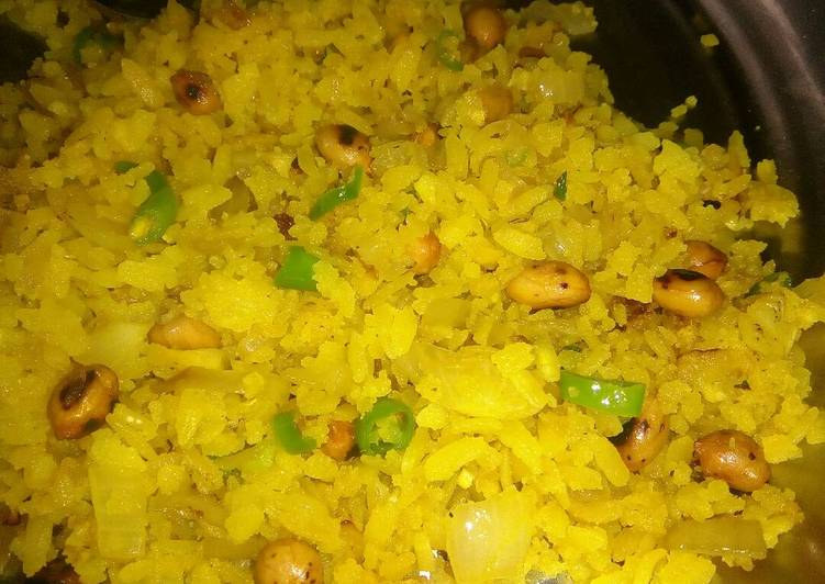 Poha home style simple and quick way