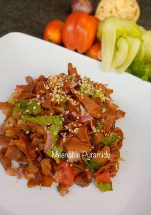 A picture of Sweet potatoes salad.
