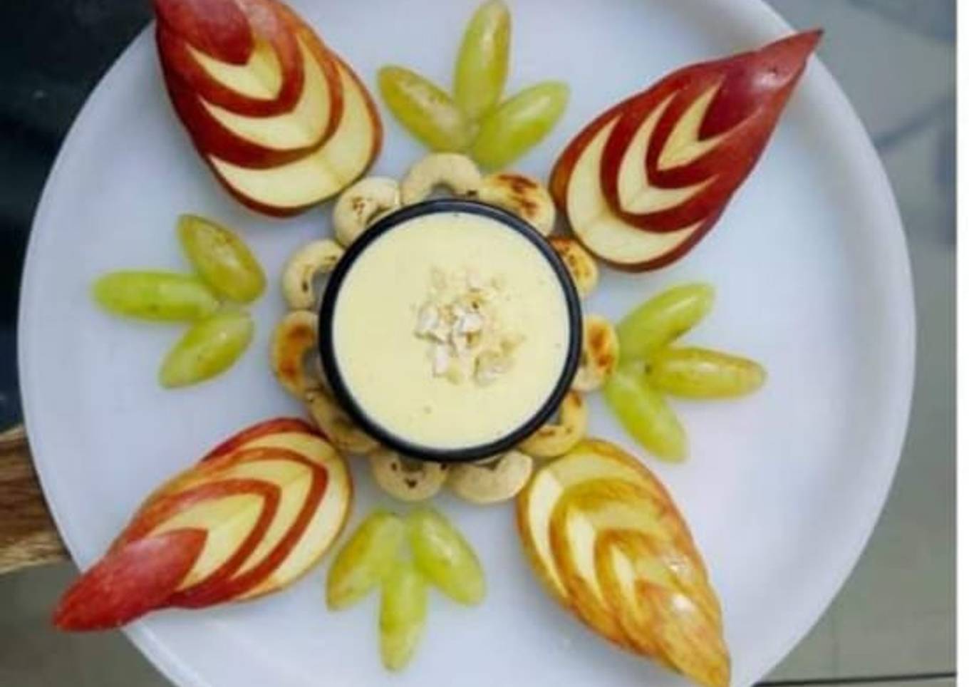 Fruit custard