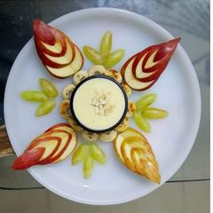 A picture of Fruit custard.
