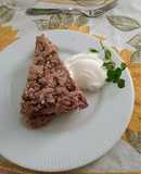 Streussel Kuchen de manzana y canela