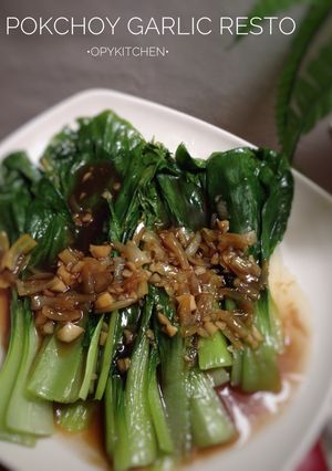 Foto resep Pokchoy garlic resto