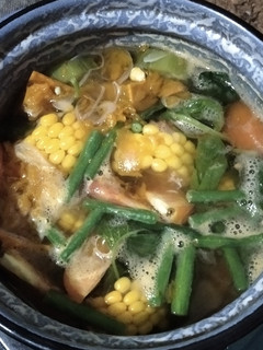 Foto resep Sayur bening daun bayam+jagung
