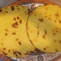 Una foto de Kesra (pan plano en sartén) receta de Argelia 🇩🇿