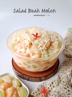 Foto resep Salad Buah Melon