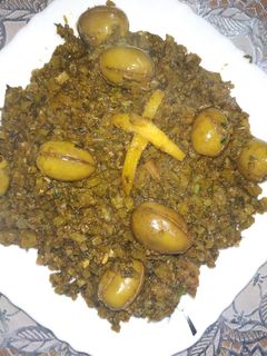 صورة لوصفة خبيزة او بقولة
