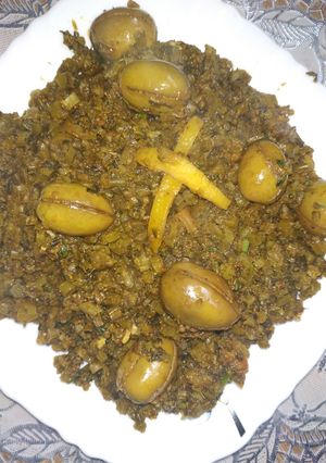 صورة لوصفة خبيزة او بقولة
