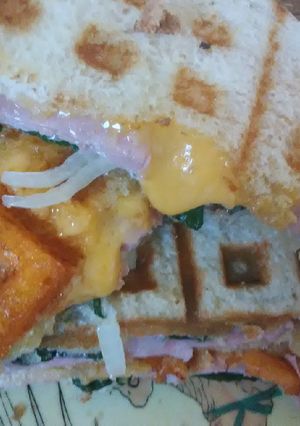 A picture of Waffle Iron Panini.