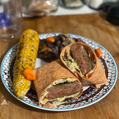Cheeseburger Wrap A picture of Cheeseburger Wrap.