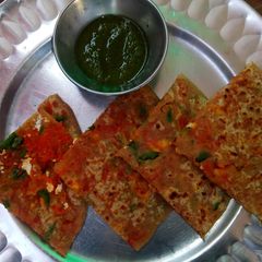 Veg Paneer Paratha A picture of Veg Paneer Paratha.