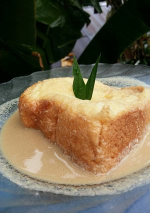 Foto resep Roti kuah sarikaya