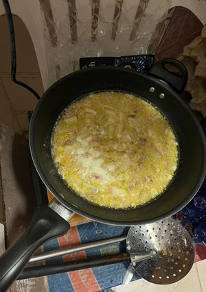 Foto resep Tumis Telur Kocok Kulit Semangka #kulitbuahsayur #masakbarenganak