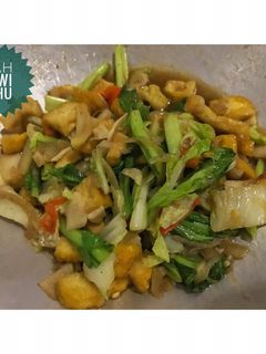 Foto resep Cah Sawi Tahu