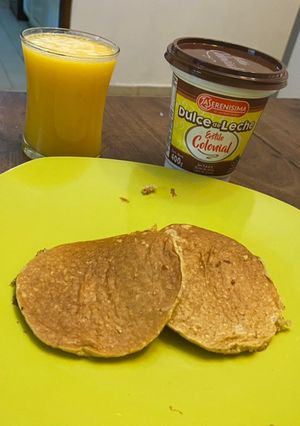 Una foto de Pancakes sin harina