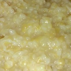 A picture of Dry porridge with jaggery powder.
