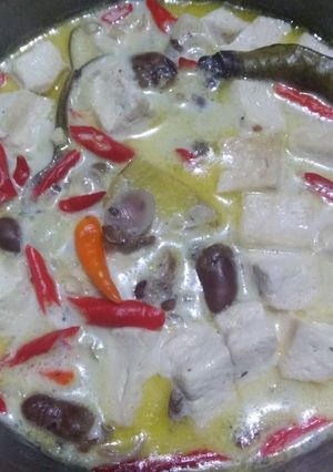 Foto resep Lodeh jantung ayam + tahu bumbu cemplung cucoookkk 👍😊