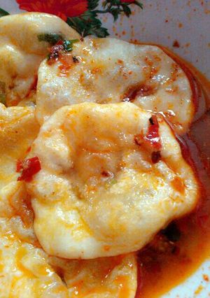 Foto resep Cireng kuah merah