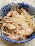 水悶高麗菜肉片