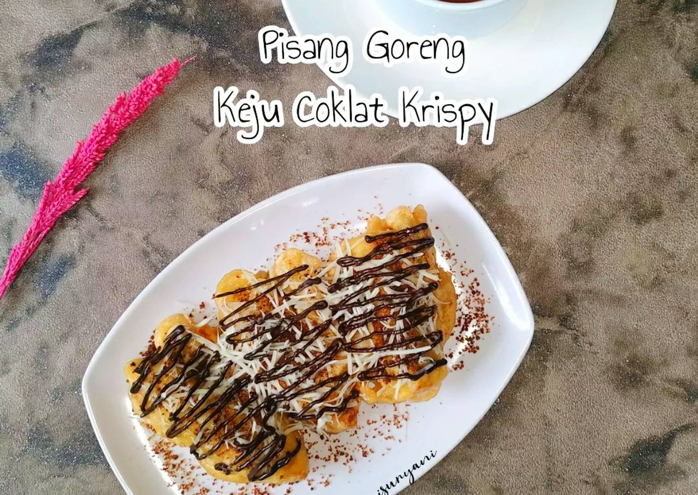 414. Pisang Goreng Keju Coklat Krispy