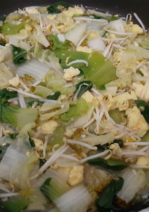 Foto resep Menu Diet 14 Sayur Campur Bawang Garam