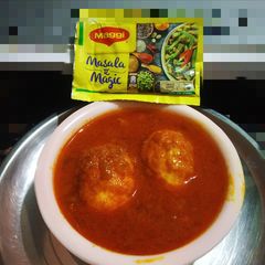 A picture of Egg Curry.