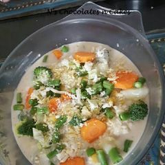 A picture of Cauliflower Alfredo Sauce.
