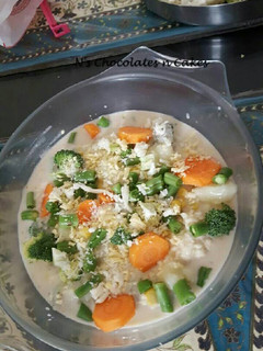 A picture of Cauliflower Alfredo Sauce.