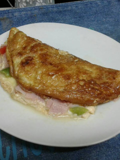 Una foto de Omelette de Jamón y Verduras
