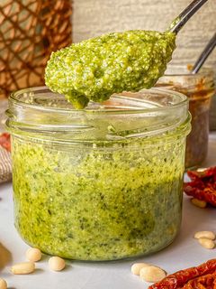 Una foto de Pesto de piñones