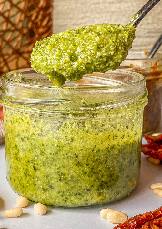 Una foto de Pesto de piñones