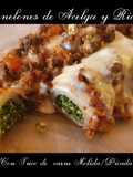 Canelones de acelga y Ricota Con tuco de carne molida/picada 👌