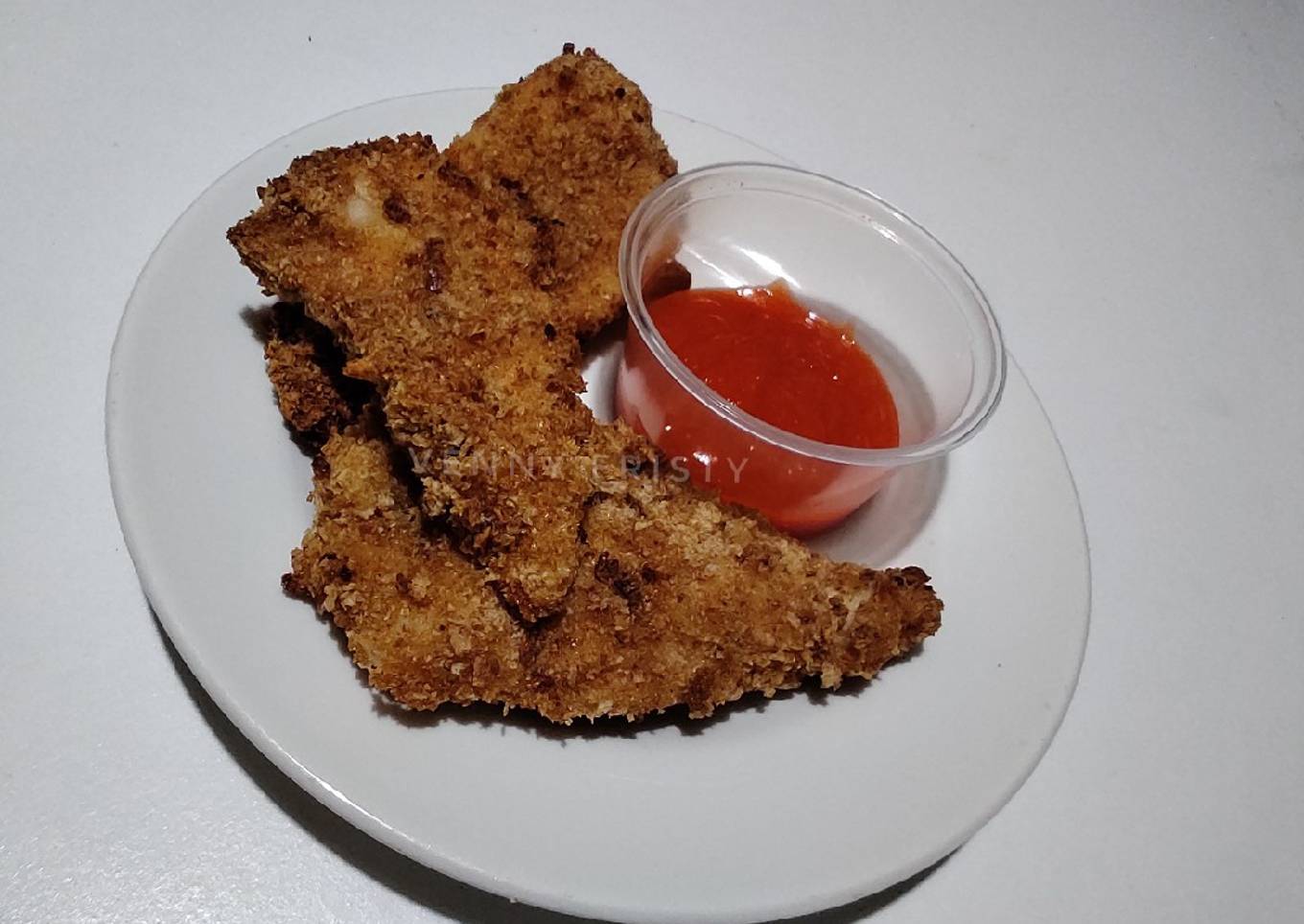 Homemade Chicken Goujoun