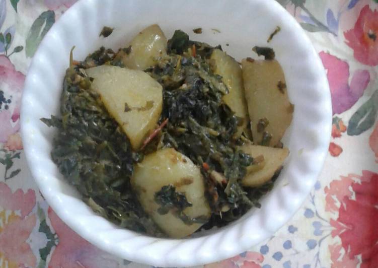 Recipe of Ultimate Aloo Methi ki sabzi