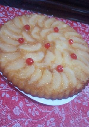 صورة لوصفة كيكة التفاح