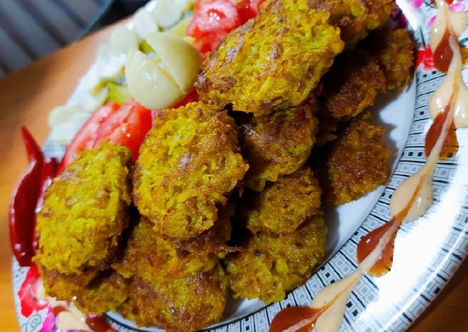 طرز تهیه کتلت ترد و خوشمزه ساده و خوشمزه توسط Zeynab کوکپد