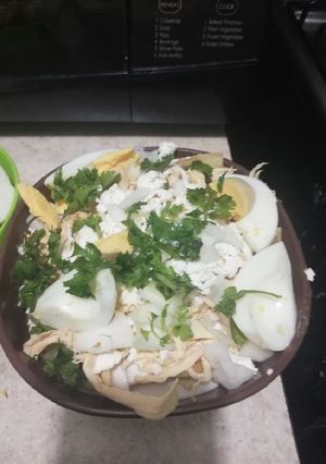 Una foto de Deliciosos Chilaquiles verdes