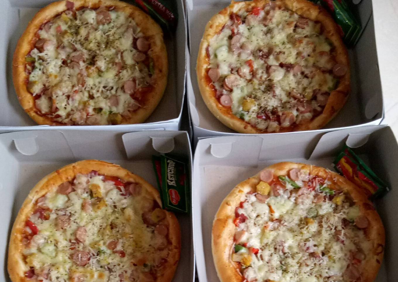 Beef Pepperoni Pizza