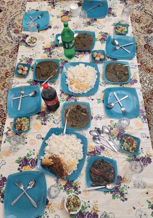 عکسی از دستور قرمه سبزی شمالی