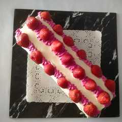 Red Velvet Roll Cake-レシピのメイン写真