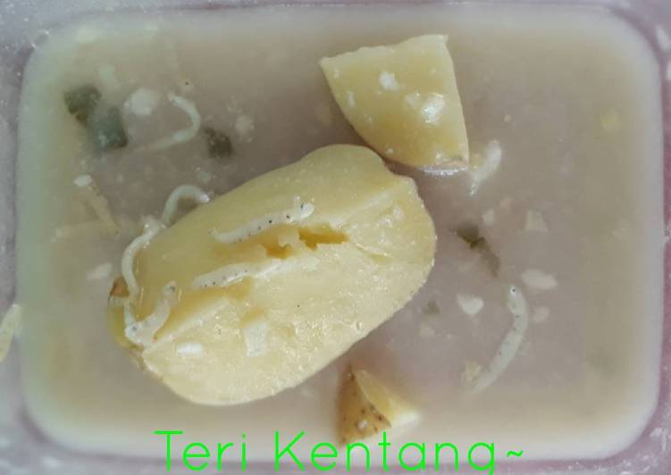 Resep: Teri Kentang (Mpasi 9m+) yang Gurih
