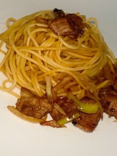 Foto resep Spaghetti Lada Hitam