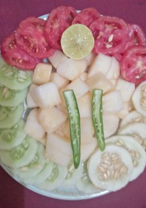A picture of Healthy salad.