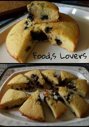 A picture of Chocolate chip cake.
