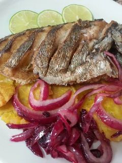 Una foto de Chepa frita