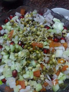 A picture of Sprouts salad.