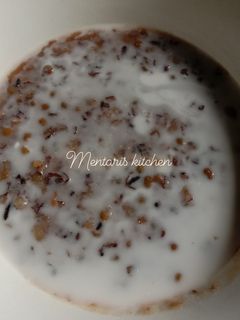 Foto resep Burjo ketan hitam