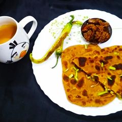 A picture of Mix Vegetables stuff  Lifafa.