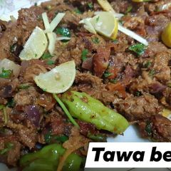 A picture of Tawa beef.