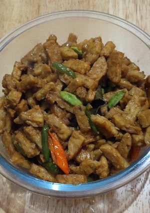 Foto resep Orek Tempe Cabe Hijau