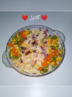 عکسی از دستور سالاد کلم 😋